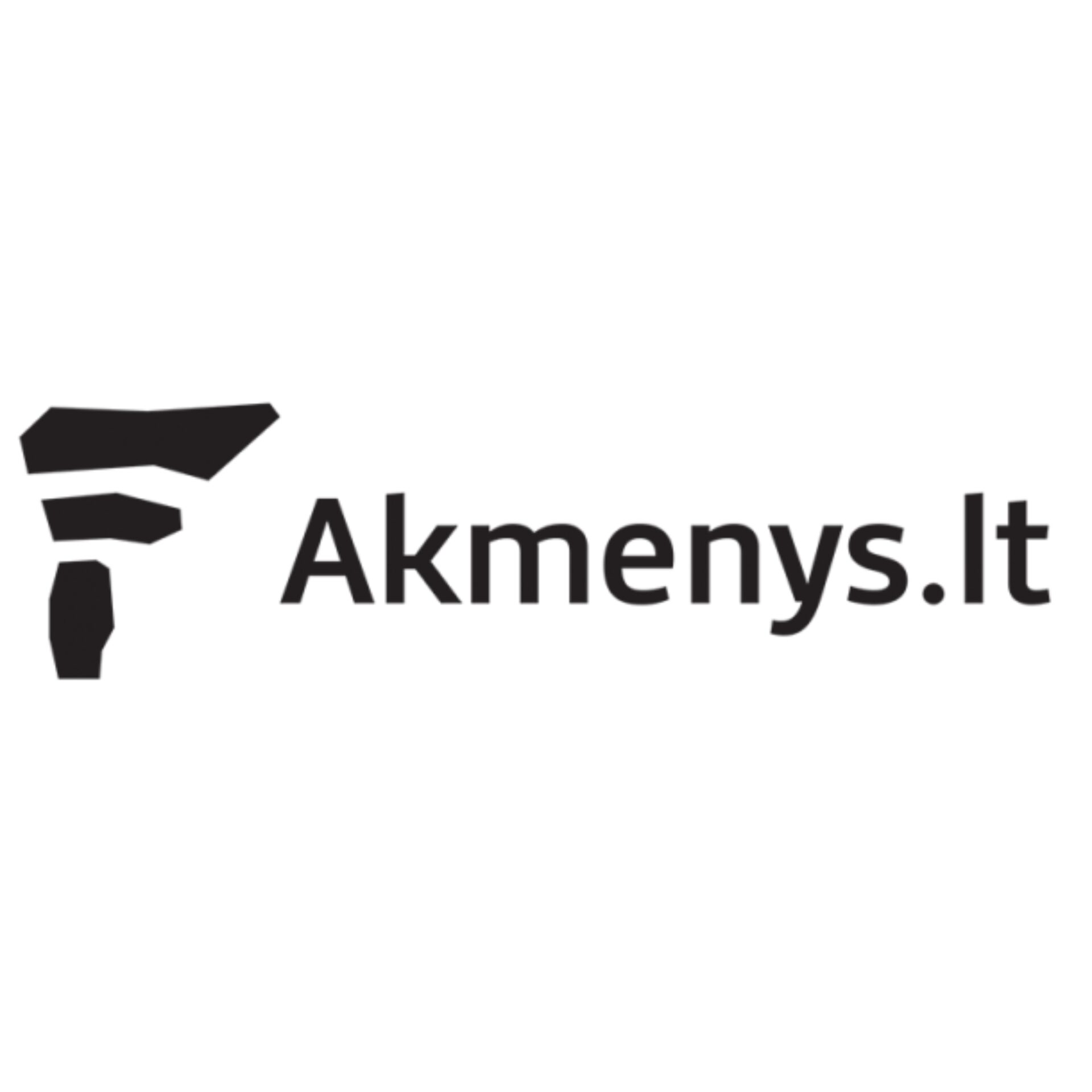 Akmenys logotipas