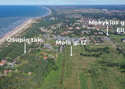 Palanga, Šventoji, Molo g., komercinės paskirties sklypas